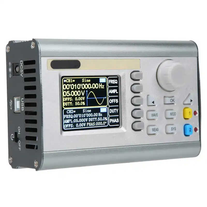 JDS2900-60M 2CH функция произвольной формы сигнала генератор сигналов DDS источники