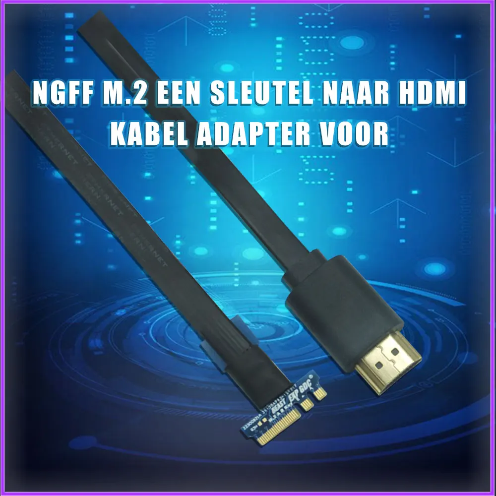 Адаптер для видеокарты NGFF M.2 совместимый с HDMI Mini Pci-e версии EXP GDC адаптер ноутбука. |