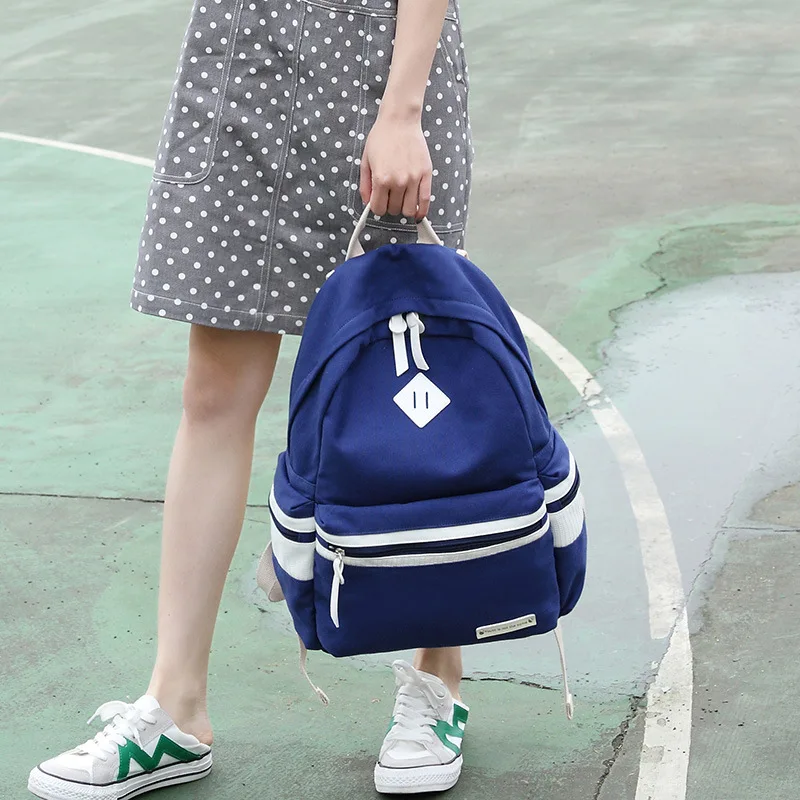 Женский холщовый рюкзак в стиле преппи для девочек подростков|canvas school backpacks|backpack