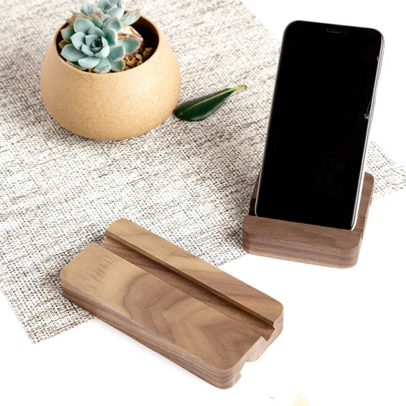 

Mobile phone and Pad holder Basis for iPhone Samsung HUAWEI wood charging Station for phone YORO
