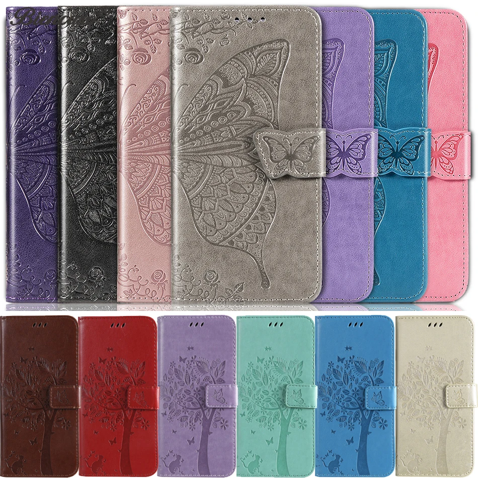 

Phone Case For Samsung Galaxy Note 10 Pro Wallet Cases For Galaxy S7 Edge S8 Plus S9 S10 5G S10e Flip Cover Coque S10 Plus S9+