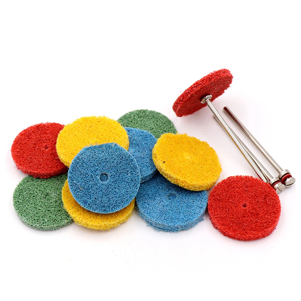 128mmNylonFiberPolishingWheelAbrasivePads18ShankforDremel