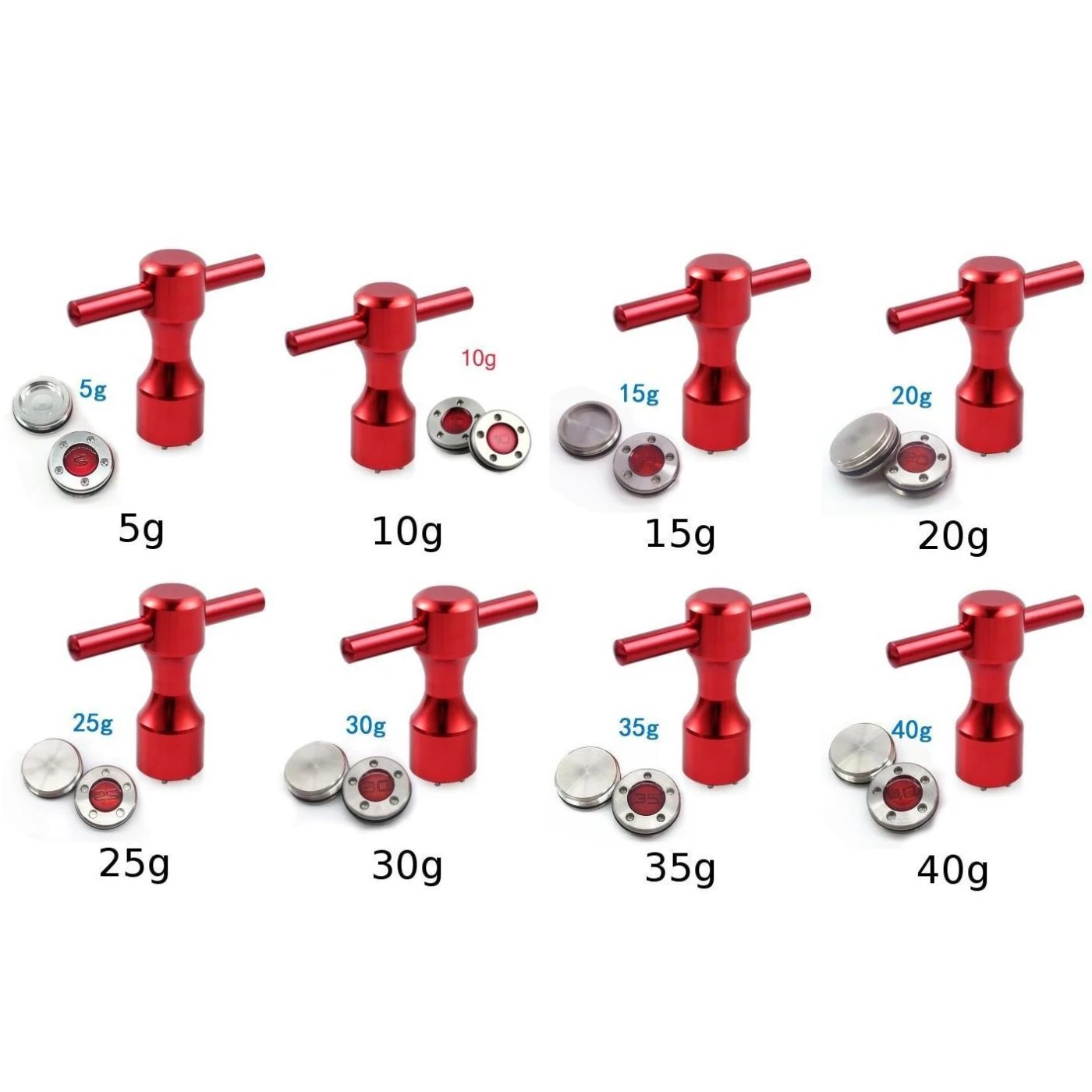 Screw Wrench 3Pcs Golf Club Components Aluminum alloy Supplies Accessories