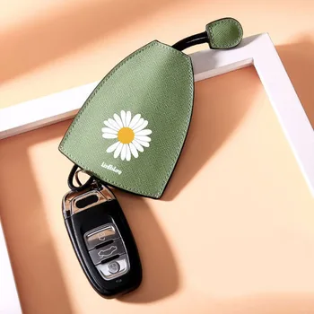 

Universal Auto Key Case Carton Flower Pattern Small Wallets Bags Man and Women Beautiful Holders Car Key Protection Cover