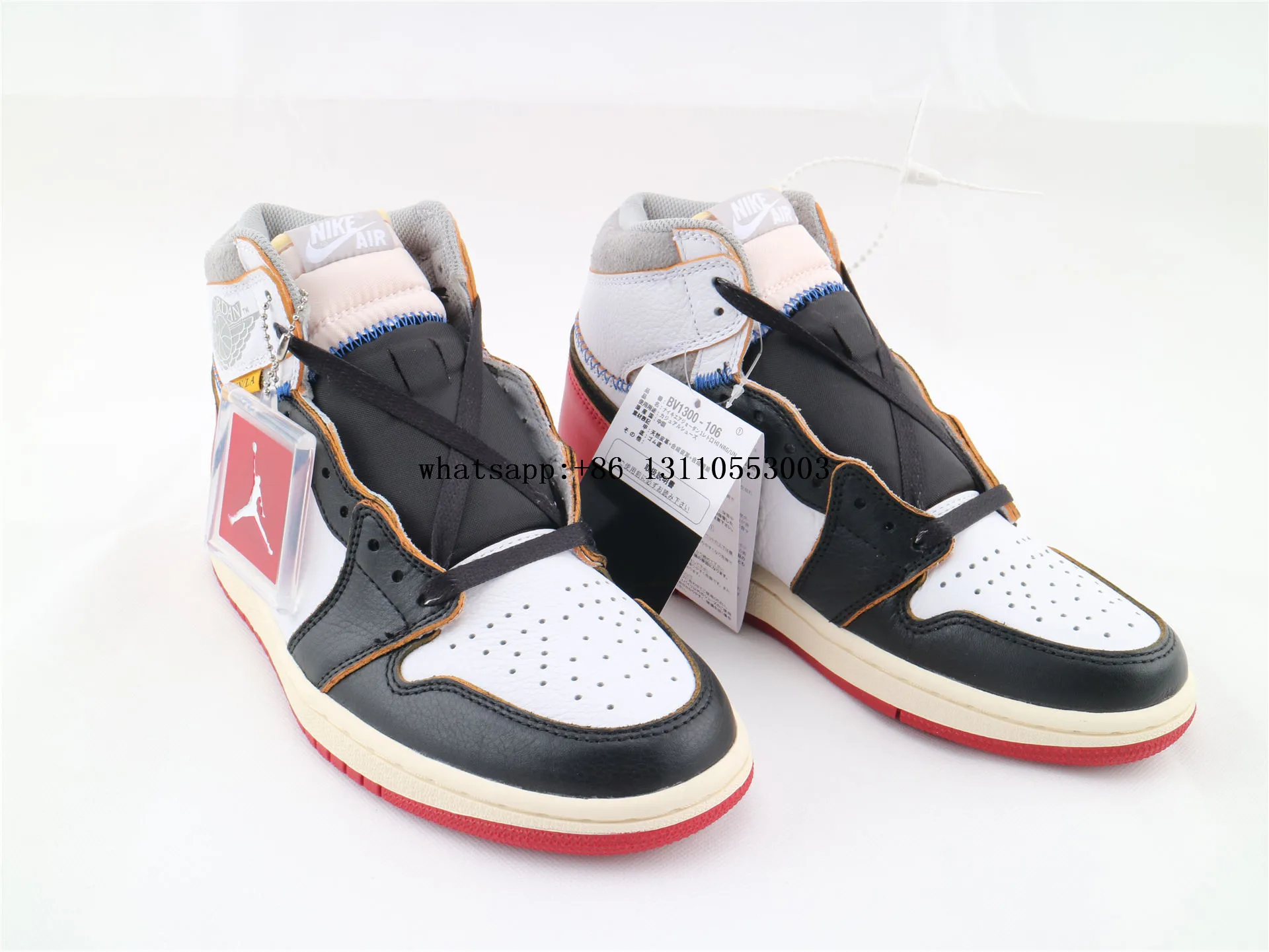 Union x Air Jordan 1 ретро высокие OG NRG мужские баскетбольные кроссовки