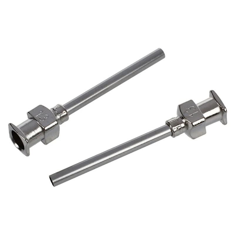 Нержавеющая сталь Luer Lock промышленные жидкости дозирования иглы наконечник, 13 калибр, 1,81 мм ID x 2,26 мм OD, " Длина(упаковка из 6