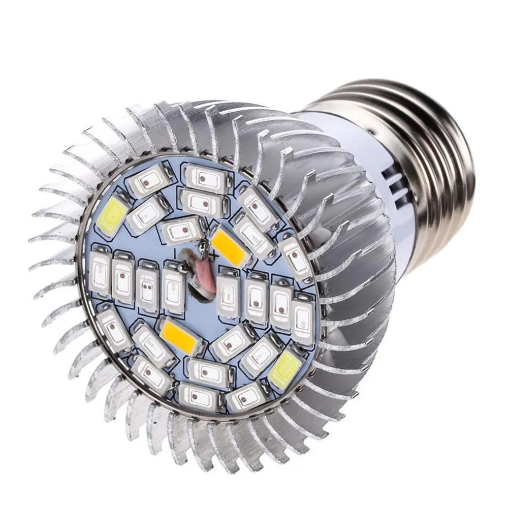 

LED Grow Lamp 28W E27 LED Flower Seed Plants Hydroponic Grow Light Lamp Bulb Full Spectrum Plant Seedling Grow 2.24
