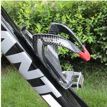 Держатель для бутылки с водой из углеродного волокна высококачественный велосипедный чайник рама карбоновая клетка для бутылки с водой/карбоновая линия бутылка для воды