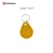 5 шт случайный цвет 125 кГц RFID повторная запись контроля доступа карты брелок EM4305 T5577 брелок для ключей со значком копировальная бирка