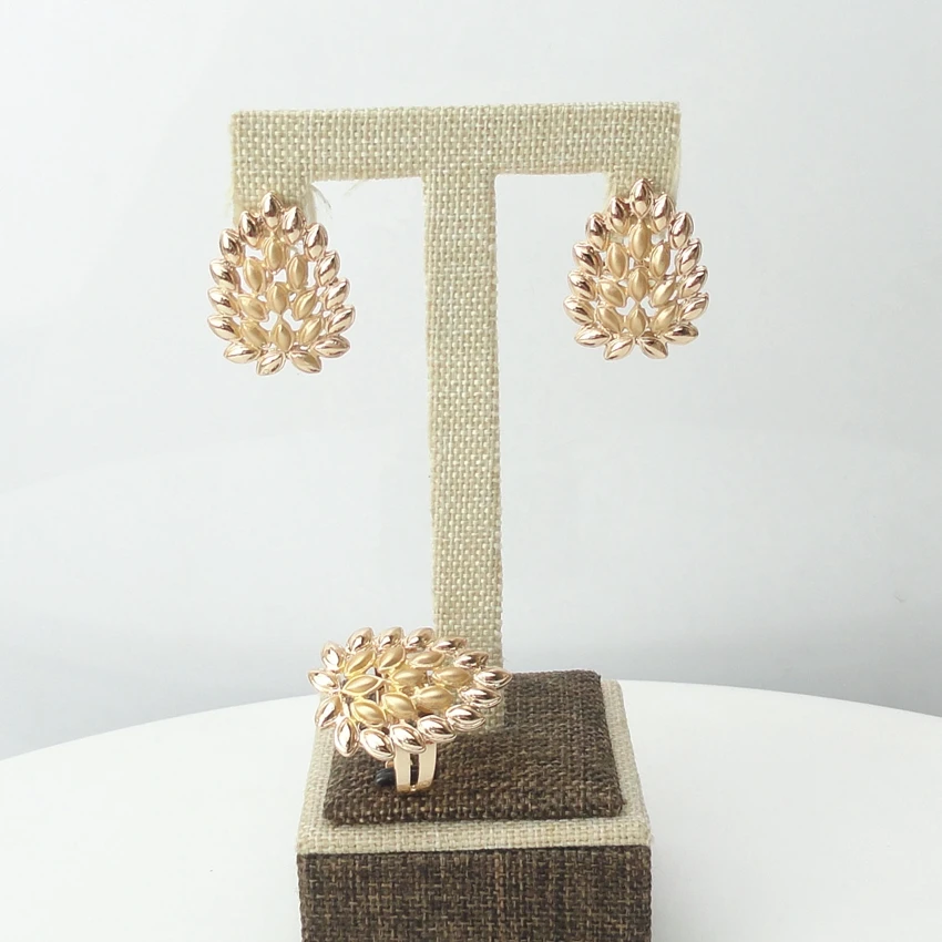 Yuminglai Gold Color Fashion African Jewelry Sets For Nigerian Women Wholesale FHK7009