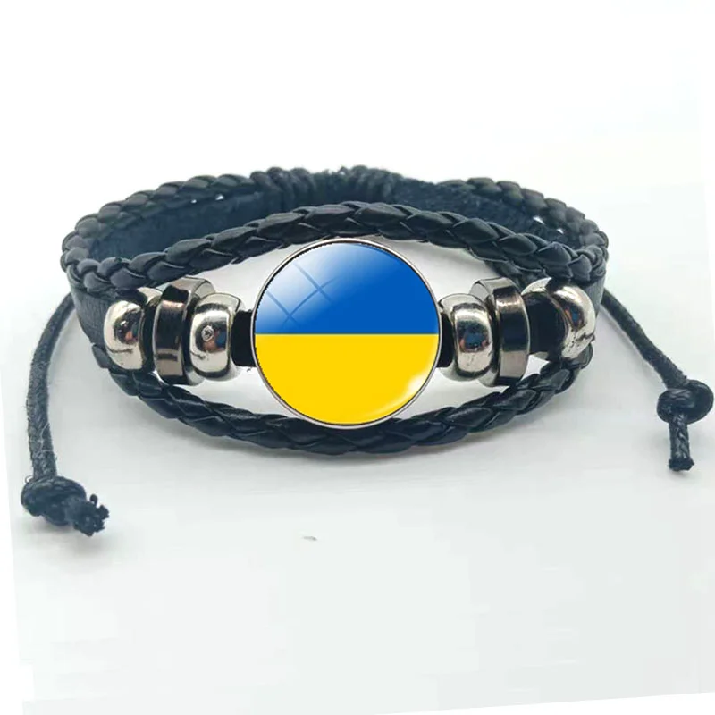 Новый модный браслет с логотипом для России Украины Беларусью Латвией