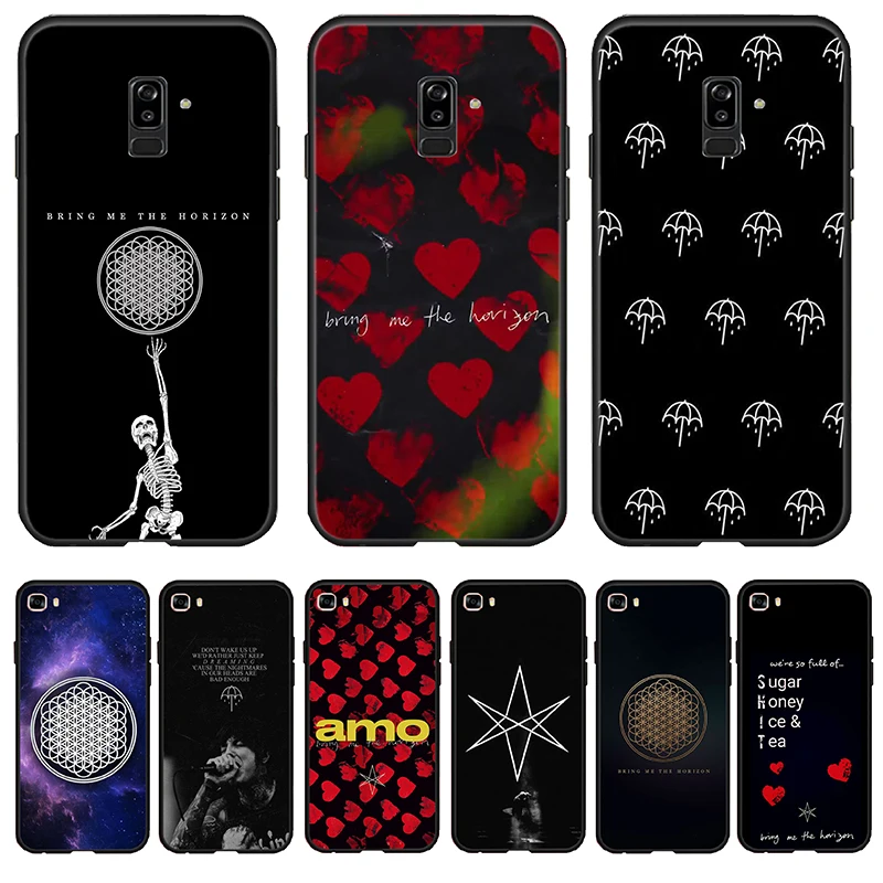 The bring me horizon BMTH Soft Case for Samsung Galaxy J8 J6 J4 Plus Prime A2 Core 2018 TPU |