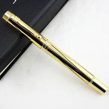 

HIGH QUALITY Metal Fountain pen ink pen nib calligraphy Stationery luxury Penna stilografica Stylo plume Caneta tinteiro 03821