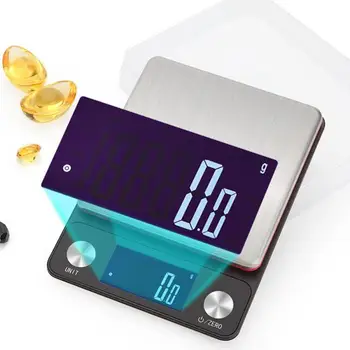 

3/5/10kg Household Digital Kitchen Scale Food Scale Multifunction Weight Scale Electronic Baking Cooking Scale With LCD Display