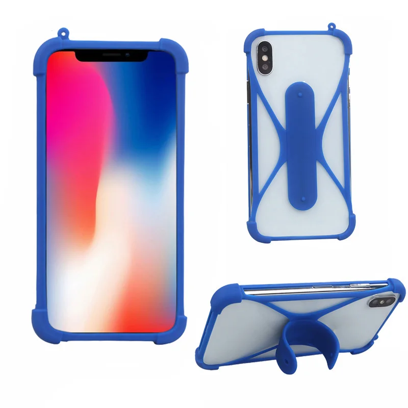 Custodia Universale Per Imo Q4 Pro 2020 Molle Della Gomma Di Silicone Cassa Del Supporto Del Telefono Del Respingente Per Il Iphone Se2 / Iphone 9 A P