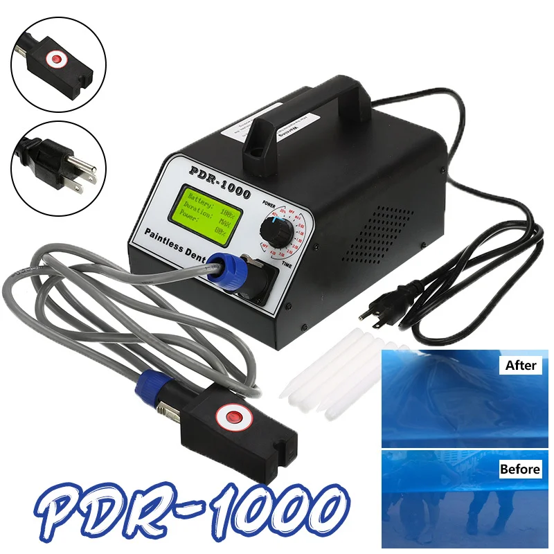 

110V/220V 1000W Induction Heater Tool Set Car Paintless Dent Repair Remover For Removing Dents For Car Body Repair Metal Warm