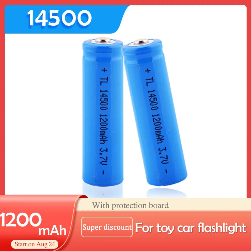 2 шт./лот EastFire AA 14500 1200 мАч 3 7 В литий ионные аккумуляторы и светодиодный фонарик