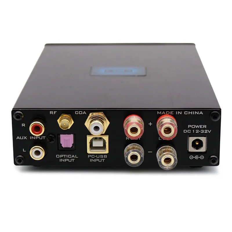 FX-Audio D802C PRO Bluetooth 3,0 чистый цифровой усилитель USB/RCA/оптический/коаксиальный 24 бит/192 кГц 80 Вт+ 80 Вт OLED дисплей