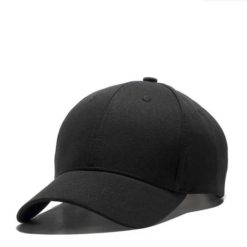 2019 Новые однотонные хлопковые шапки для взрослых дикая Европа и Америка Простая мужская легкая шляпа Модная Повседневная Бейсболка Шляпы