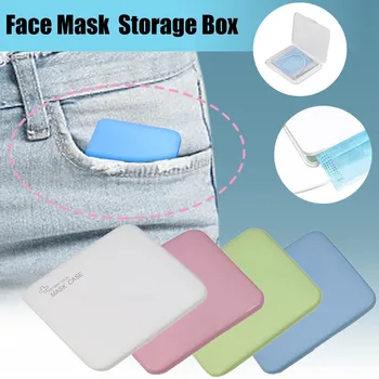 

Portable Face Mask Storage Bag Pollution Prevention Not Including Face Mask Disposable Face Mask Storage Box Caja Mascarillas