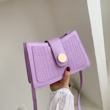 

Wholesale French texture popular bag wild messenger bag underarm female baguette bag 2020 new small square bag