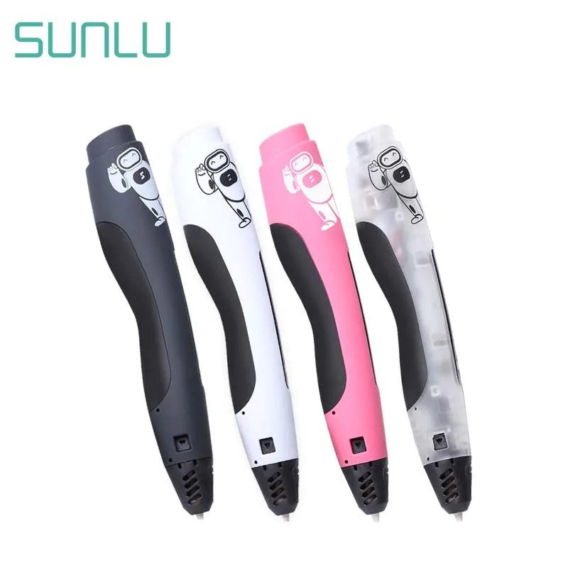 

SUNLU 3D Printing Pen Support 1.75mm PCL Filament 4th Generation 3D Drawing Pens One Button Operation As Best Gift For Kids
