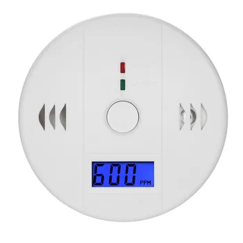 

Carbon Monoxide Detector Independent CO Gas Sensor LCD Display 85dB Warning Alarm