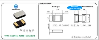 

10pcs 100% orginal new 2012 32.768K 0805 2.0X1.2MM 32.768KHZ FC-12M 12.5PF