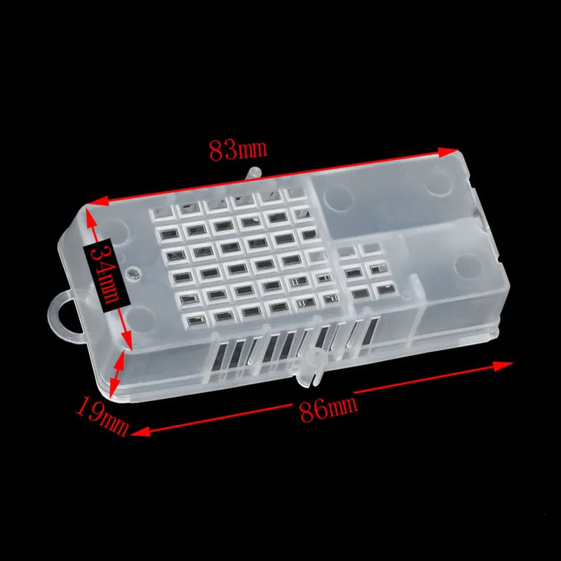 5 Pcs Beekeeping Tools Push-pull Bee Cage Transparent Color Plastic King Cage Queen Rearing Prisoner King Escape Box