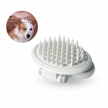 

Portable Dog Massage Brush Durable Pet Hair Removal Brush Rubber Comb Cat Grooming Tools For Small Medium Dogs Cats Pet Supplies