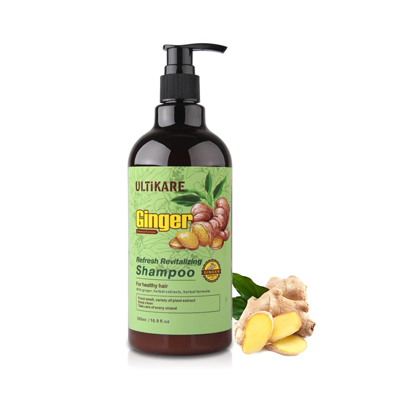 Ginger Shampoo Refresh Revitalizing  500ML Add Plant Refreshing Factor Fresh Smell Protect every Strand chi набор для волос refresh and protect kit