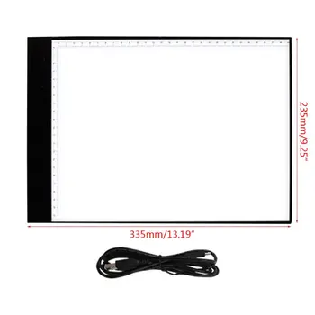 

6pcs 6pcs Diamond Painting Light Board A4 Portable LED Light Box Pad with Diamond Painting Tools for 5D Diamond Painting Drawing