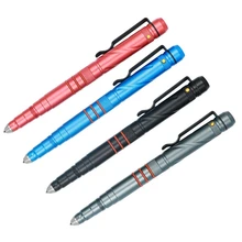 COG Self Defense Tactical Pen EDC Tungsten Steel Emergency Glass Breaker LED Flashlight EDC Survival Tool aviation aluminum tactical pen glass breaker self defense emergency tool outdoor portable self guard personal security supplies
