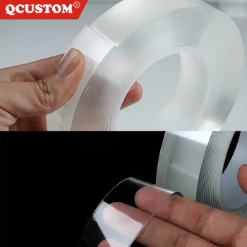 

Nano-Tape Acrylic Transparent Tape-Cinta Magic Double-Sided Reusable Adhesiva Home- Supplies Removable Glue Gadget Improvement 5