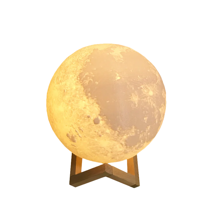 3D печать Лунная лампа цвета изменить сенсорный ночник домашний Декор