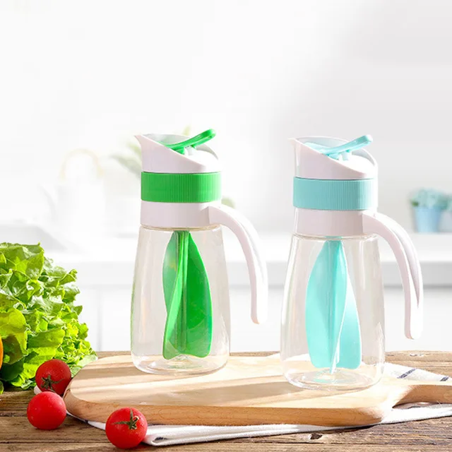 Creative Salad Juice Manual Bottle Fruit Salad Rotating Dressing Mixer Up Stirring Cup Drink Juice Storage Bottle For Picnic