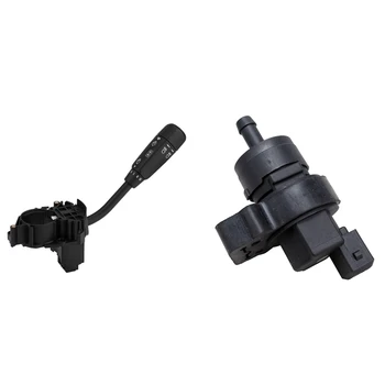 

1Pcs 1685450110 Turn Signal Wiper Switch & 1Pcs 2124702793 Vapor Canister Purge Solenoid Valve for Mercedes Benz