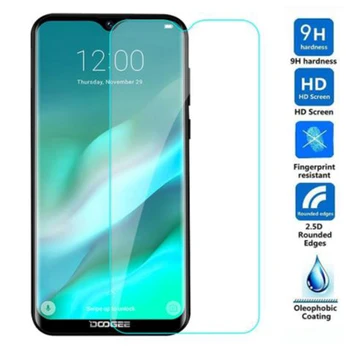 Перейти на Алиэкспресс и купить Закаленное стекло Для Doogee X90 X90L X60 X60L X100 X11 Y7 S80 BL5000 Lite 9H 2.5D Защитная пленка для ЖК-экрана Защитная крышка