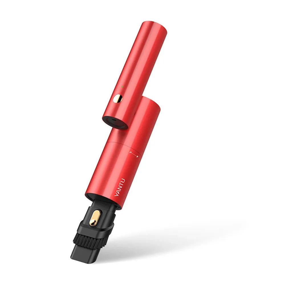 Ручной автомобильный пылесос беспроводной пылесос USB зарядное устройство влажный сухой сильный Циклон всасывания легкий портативный Авто мини автомобильный пылесос - Цвет: Красный