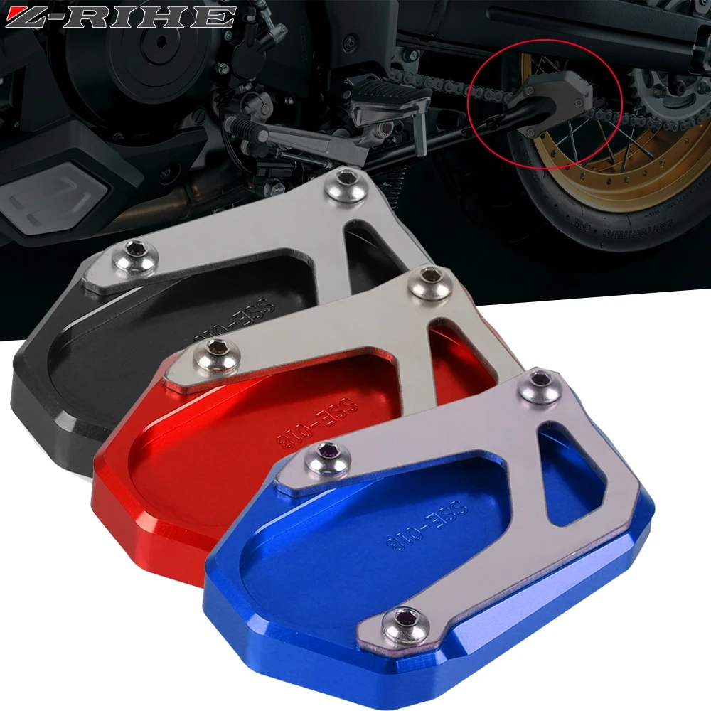 

Enlarger Plate For SUZUKI V-STROM 1050/XT VSTROM 1000 XT GSX-S1000F GSX-S1000 Katana Motorcycle Side Kickstand Stand Extension