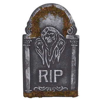 

1pc RIP Foam Tombstone Halloween Decoration Horror House Props Simulation Decoration Layout Supplies For Bars Haunted House