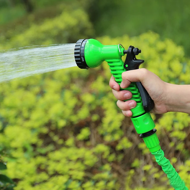 Nagynyomású Kerti Permetező Fej 8 Módok Állítható Öntöző Fegyverkert Tömlő Spray -Fúvóka Fűző Pázsitos Mosó Sprinkler Permetezőgép - Image 2