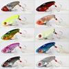 1Pcs Metal VIB 5/10/15/20g Fishing Lure Vibration Spoon Hard Baits with Feather Crankbait Wobbler Swimbait Cicada VIB Tackle ► Photo 2/6