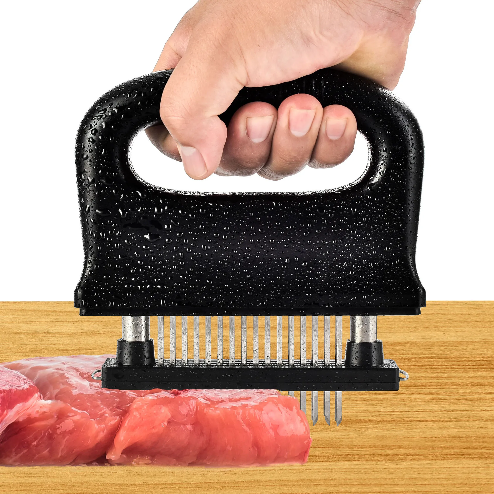 New kitchen tool steak artifact 48-pin stainless steel meat tenderizer,cooking meat tenderizer, tenderizer, tenderize