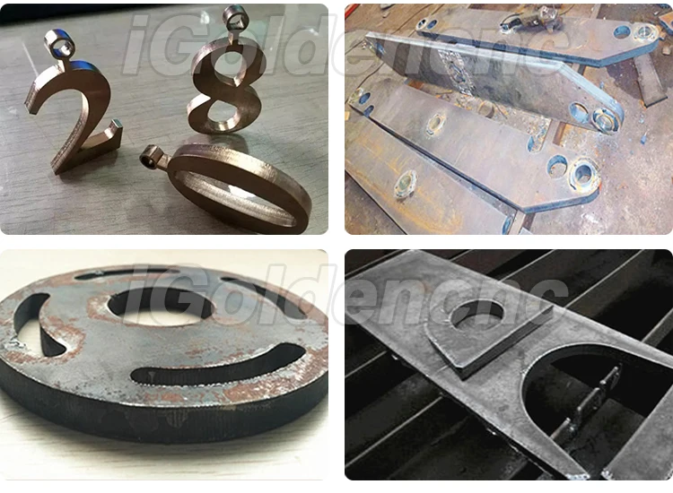 Портативная плазменная машина для резки пламени 1530 железо сталь алюминий