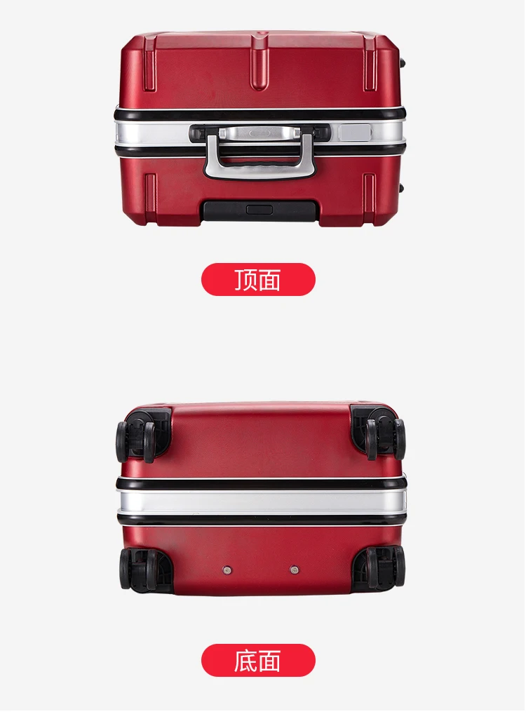 Многофункциональный usb зарядка Скалка багажа Spinner пароль Алюминиевая тележка рамка чемодан колеса