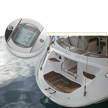

2X Marine Boat LED Stern Lights Marine Boat Red Navigation Deck Stern Transom