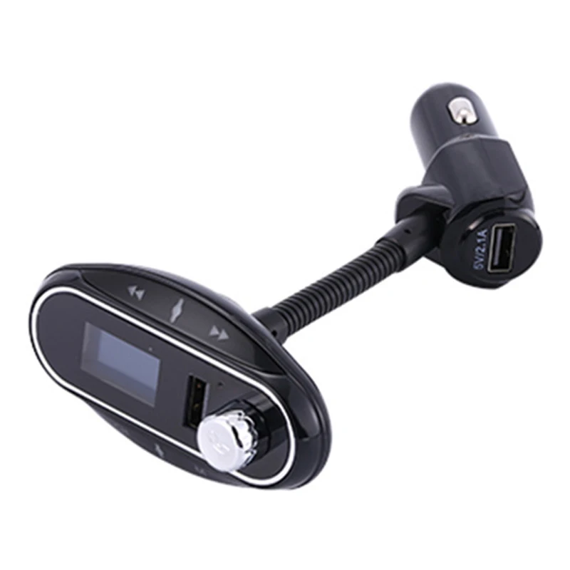 Двойной Usb беспроводной 3,0 Быстрая зарядка в автомобиле Bluetooth fm-передатчик радио адаптер автомобильный комплект MP3-плеер Hands-Free с ЖК-дисплеем