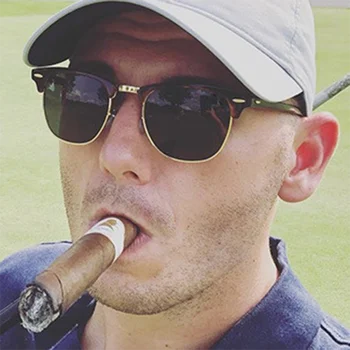 

ZENOTTIC Classic Half Frame Polarized Sunglasses Men Women Driving Sun Glasses TAC Lens Fashion Shades Male Female Retro Eyewear