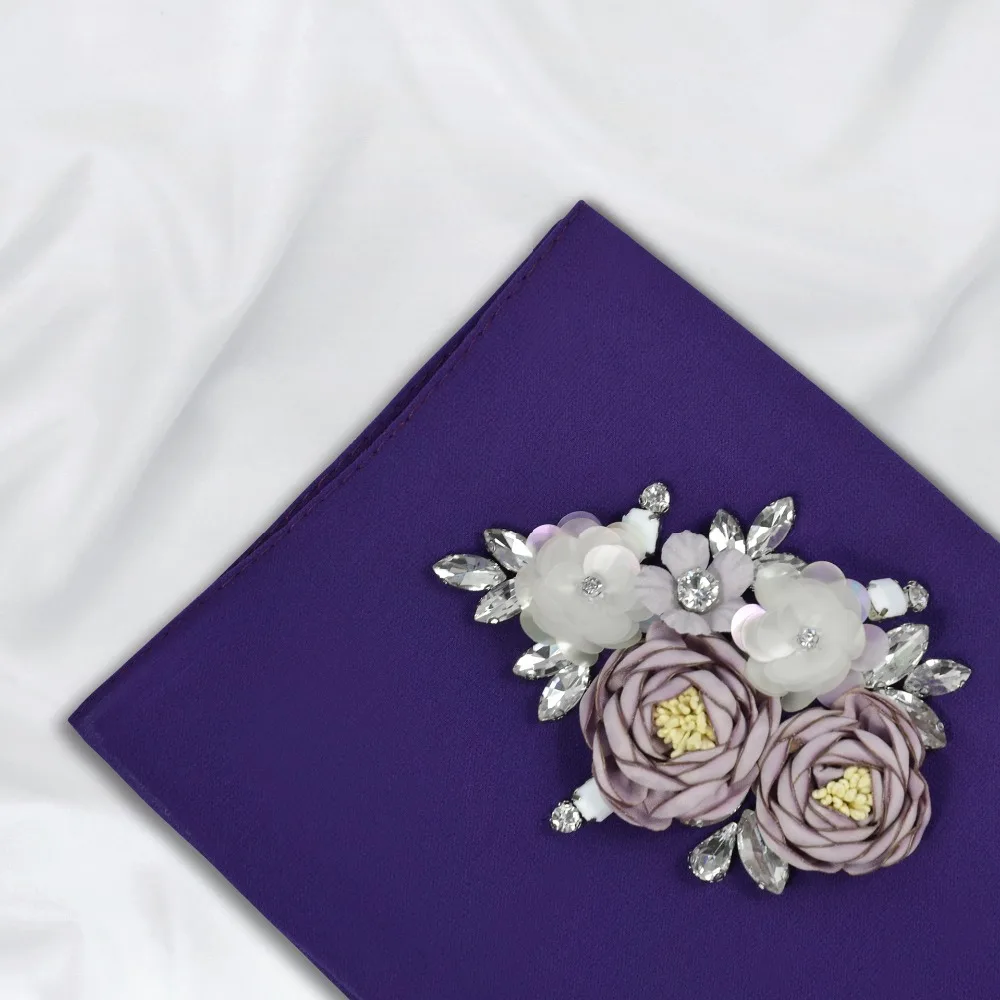 Dubai Arabia Woman hijab Solid Color Chiffon embroidery Popular Shawls Scarf Headband Muslim Turban abaya Diamonds (10)
